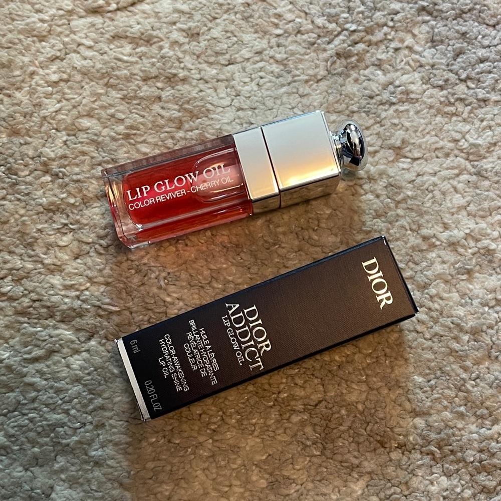 NEW DIOR ADDICT LIP GLOW OIL - POPPY CORAL